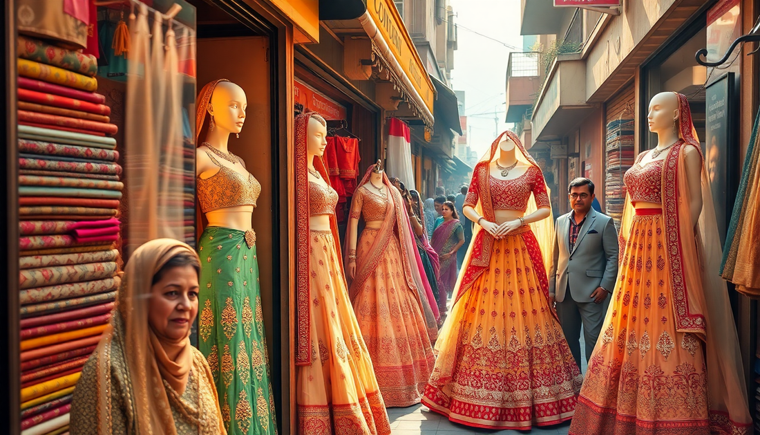15 Best Bridal Lehenga Shops in Chandni Chowk for Every Budget