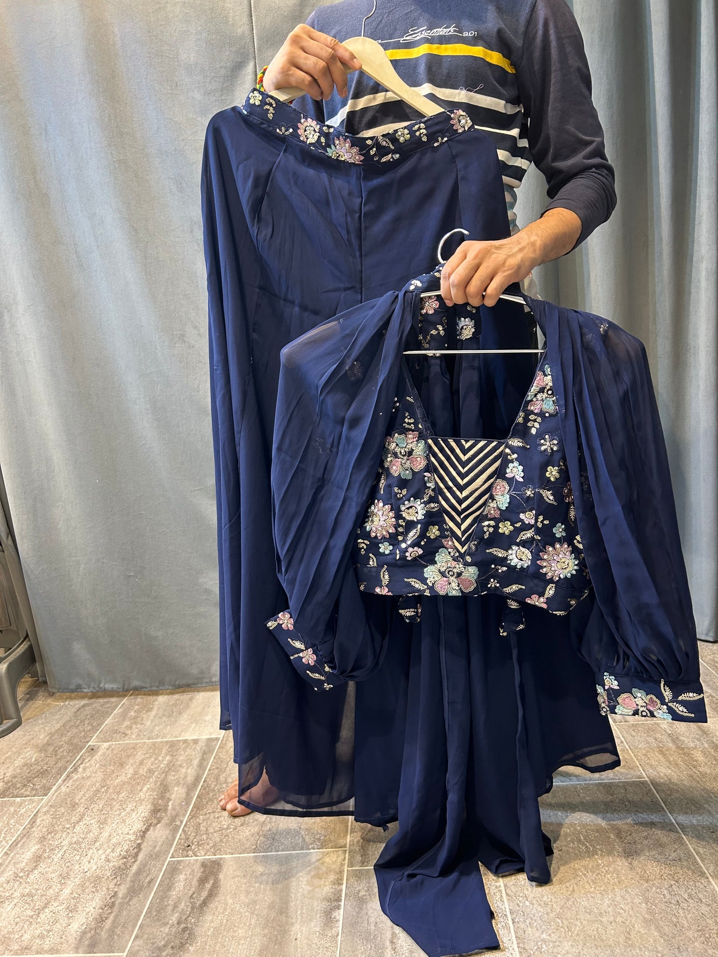 Lovely blue fancy dress