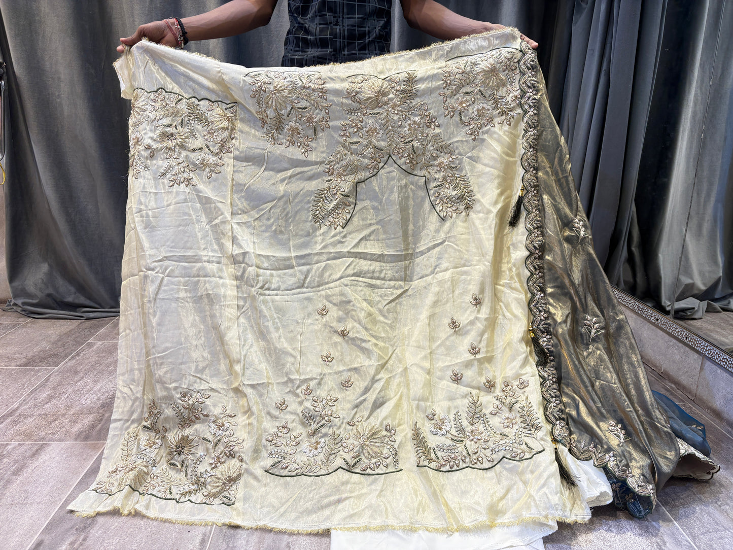 Designer white Lehenga