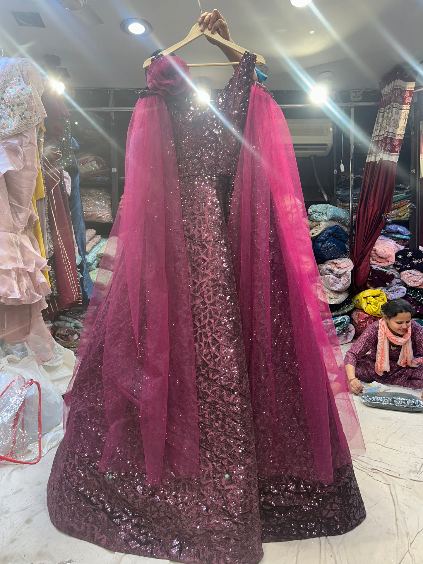 Girlish Pink Fancy Dress