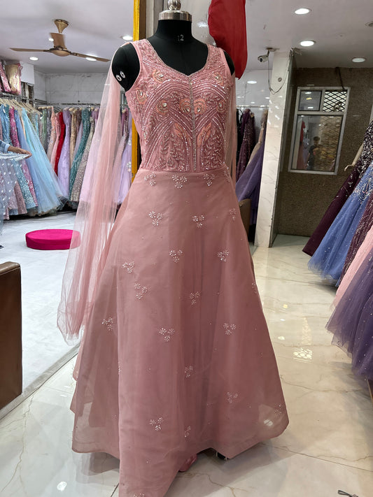 Stunning pink gown