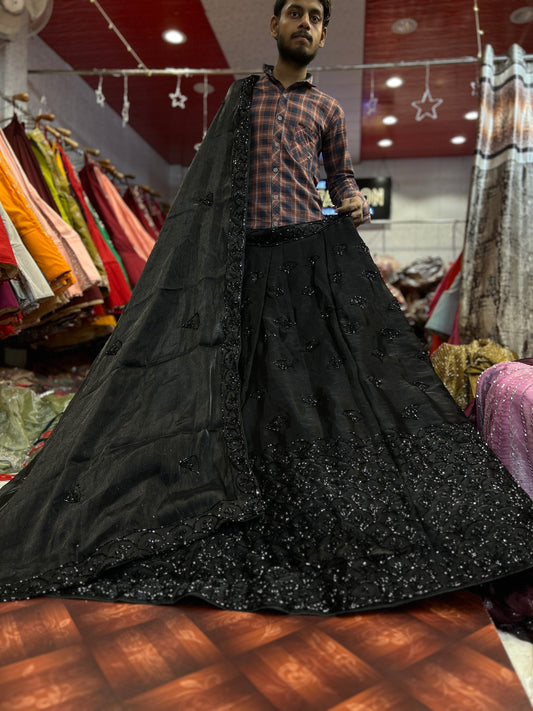 Fabulous black lehenga