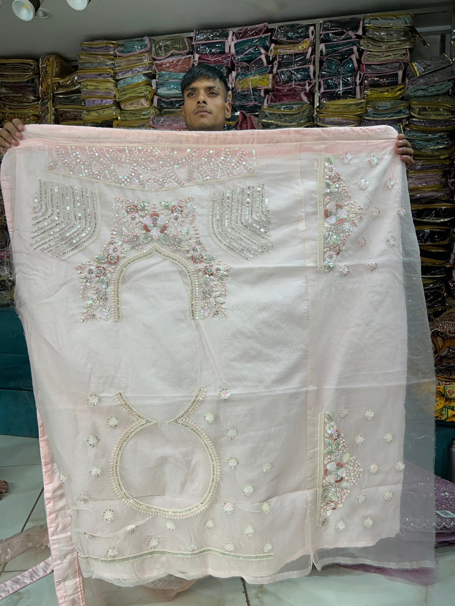 Designer pink girlish Lehenga