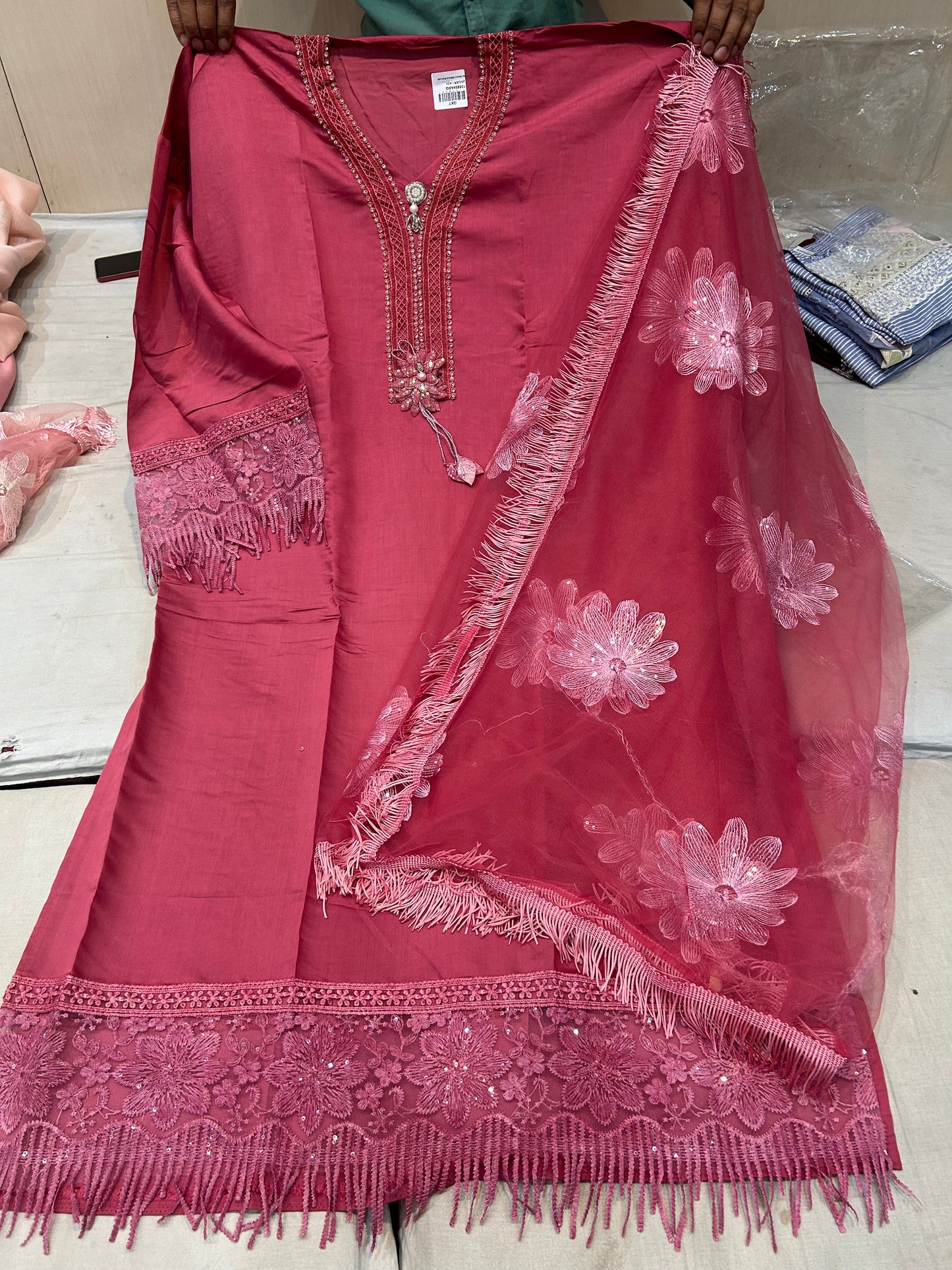 Red Hot Unstitched Suit 😍