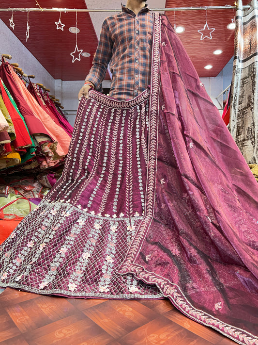 Fantastic magenta lehenga