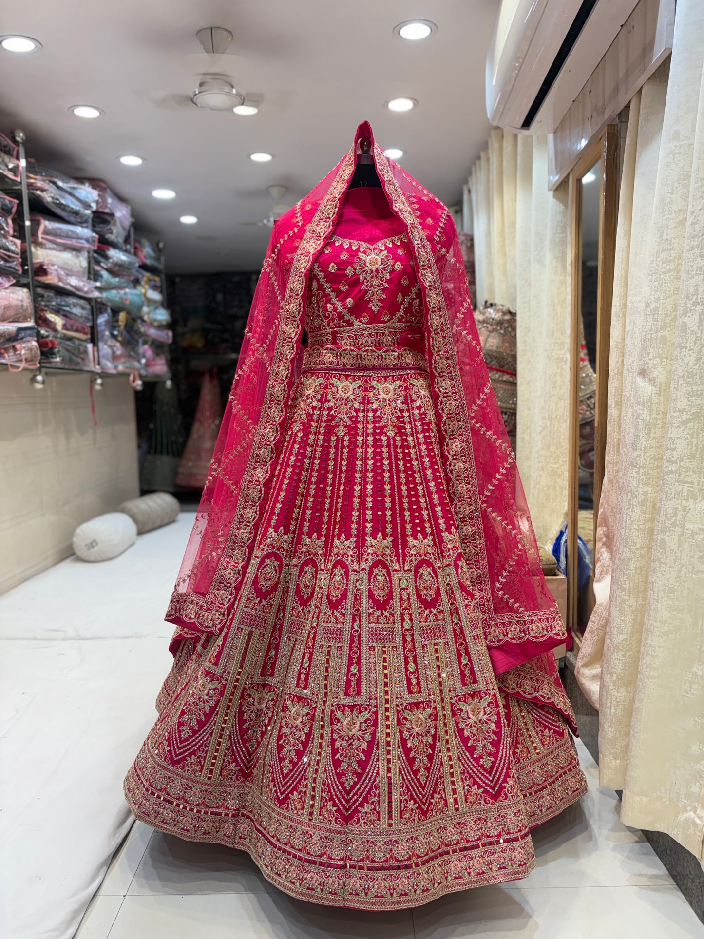 Charming Rani pink Lehenga
