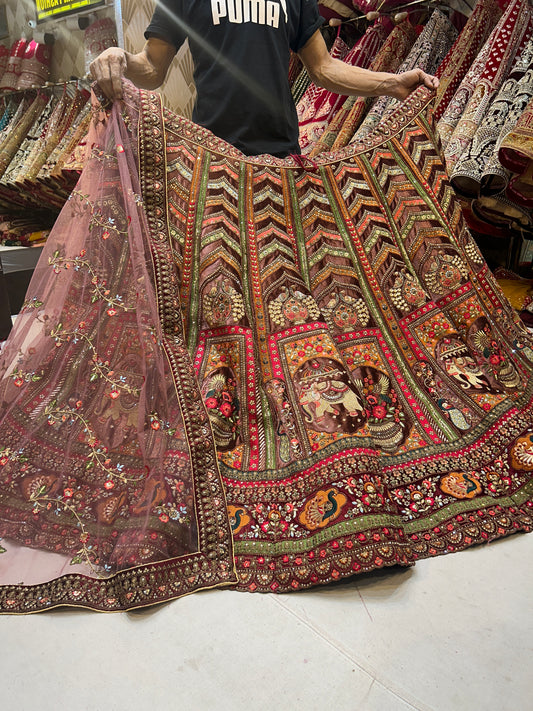 Heavy Bridal Lehenga
