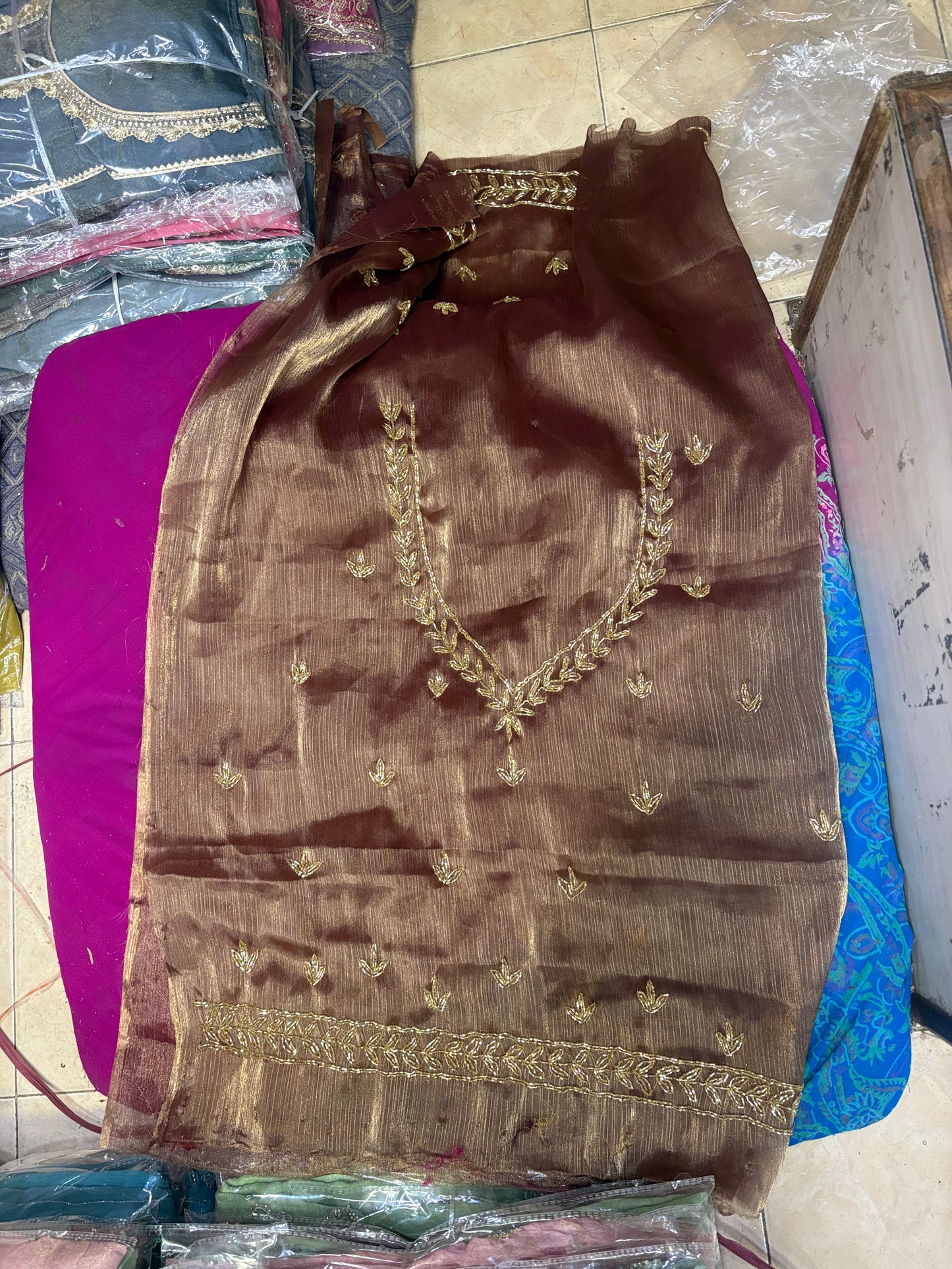 Stunning Golden Lehenga