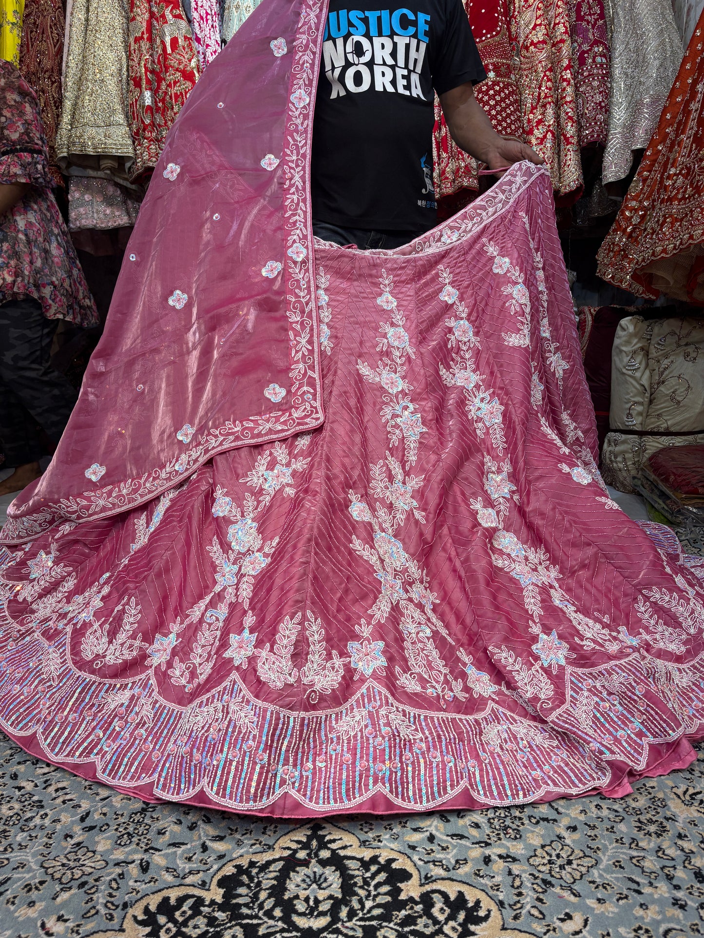 Amazing pink Lehenga