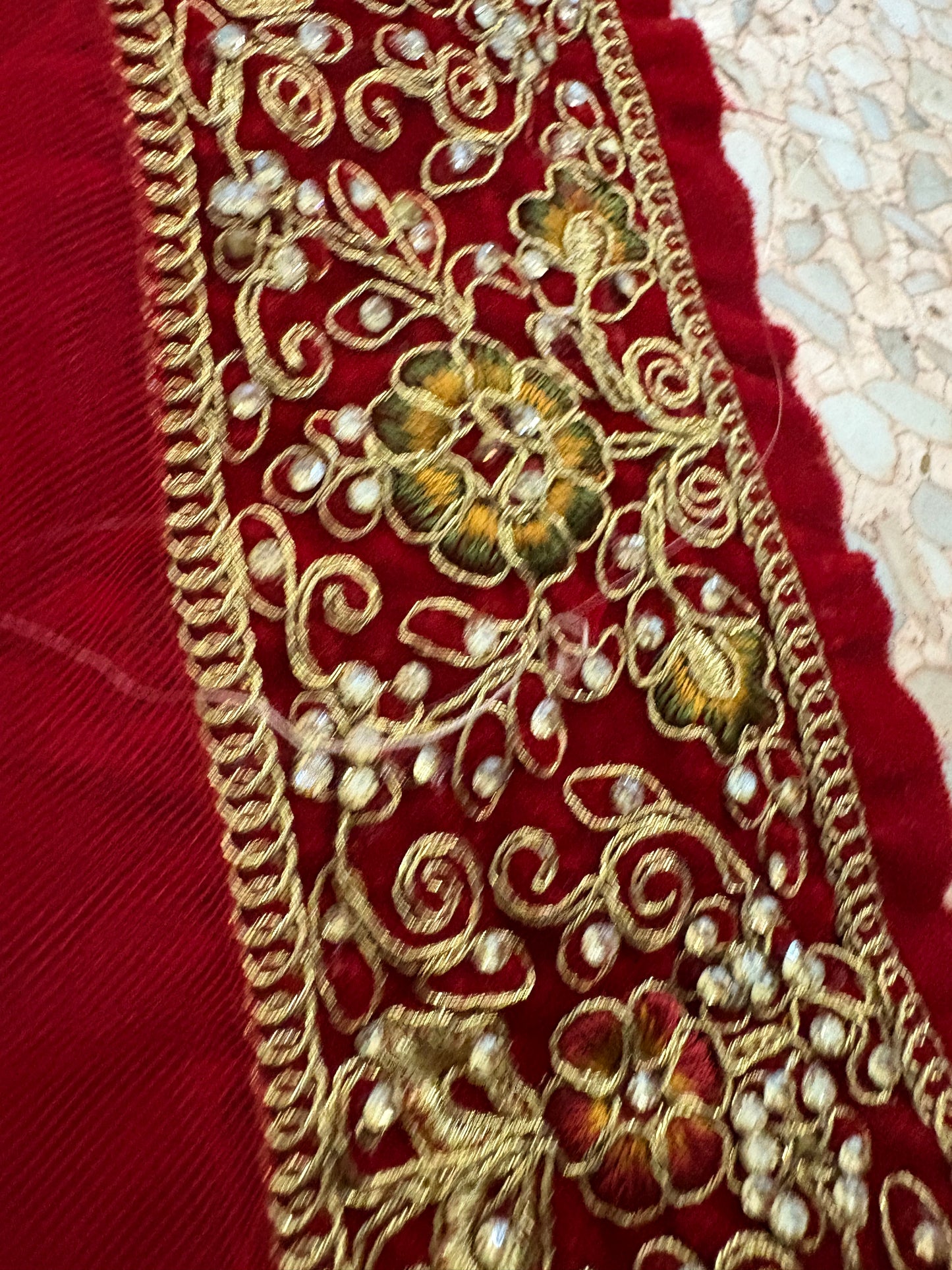 Majestic red pink Ball bridal Lehenga