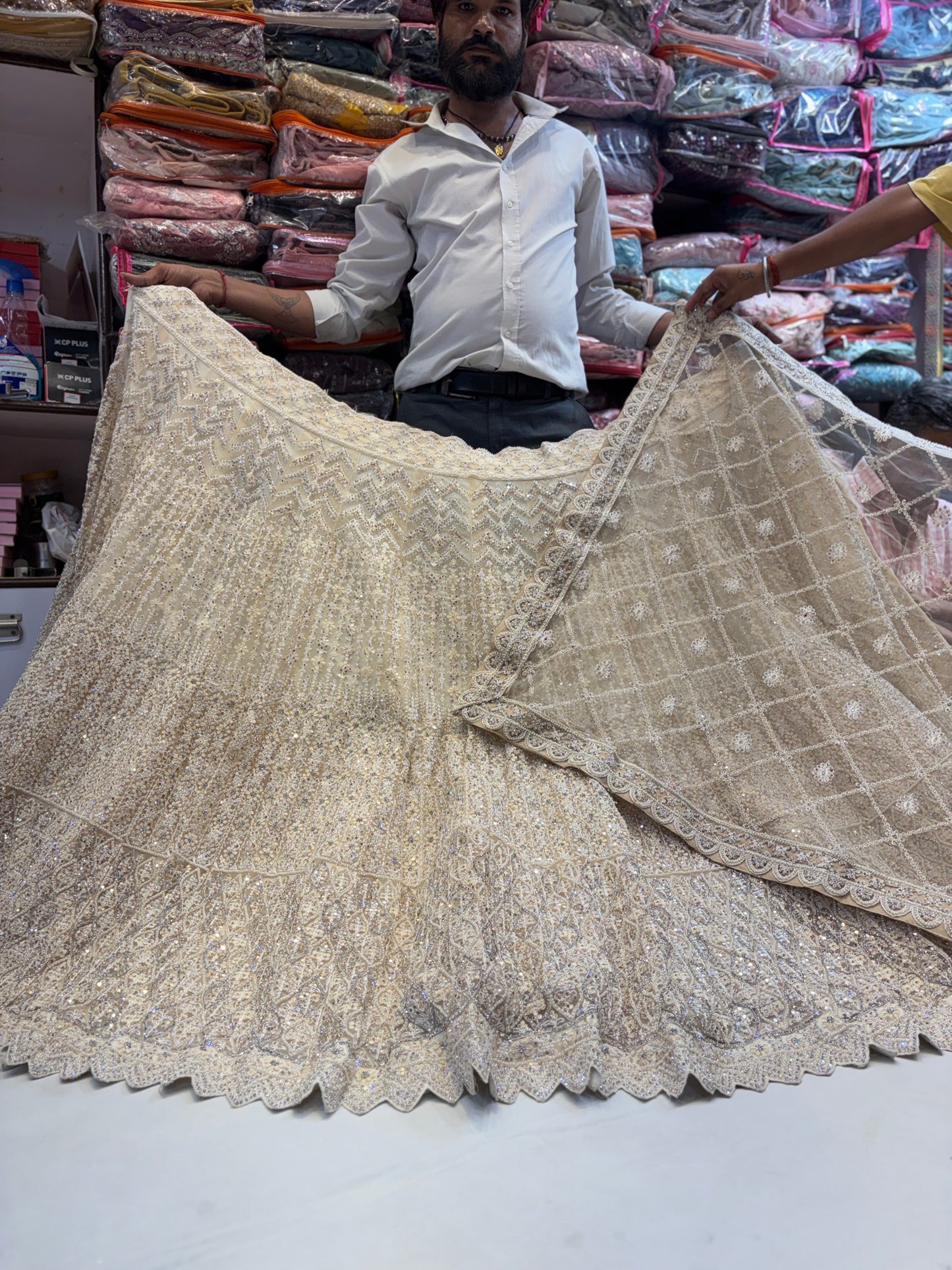 Gorgeous chiku golden Lehenga