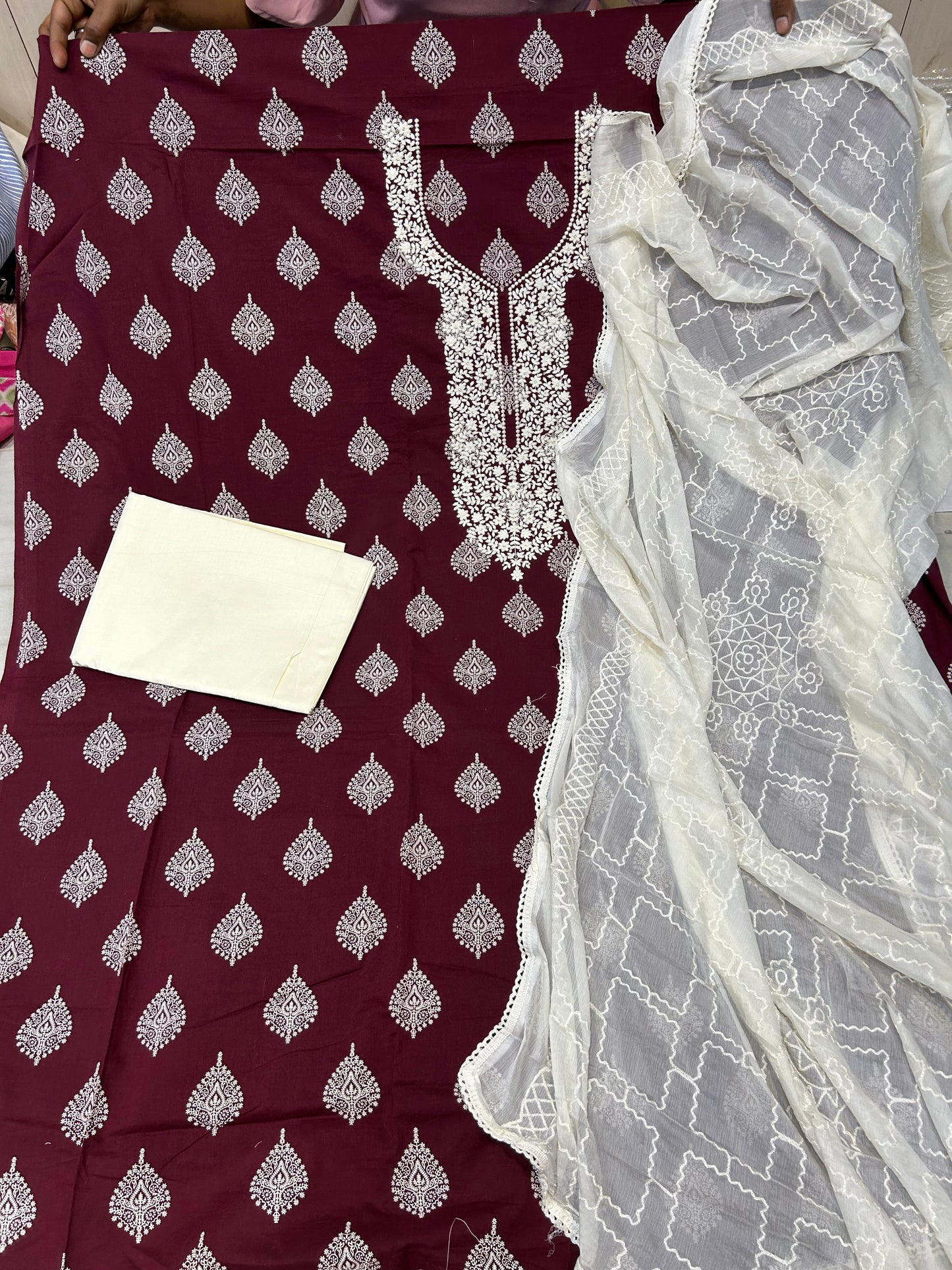 Red Fantastic Unstitched Suit 😍