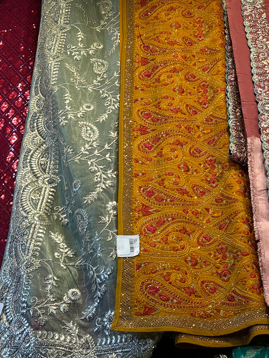 Awesome Light green Saree