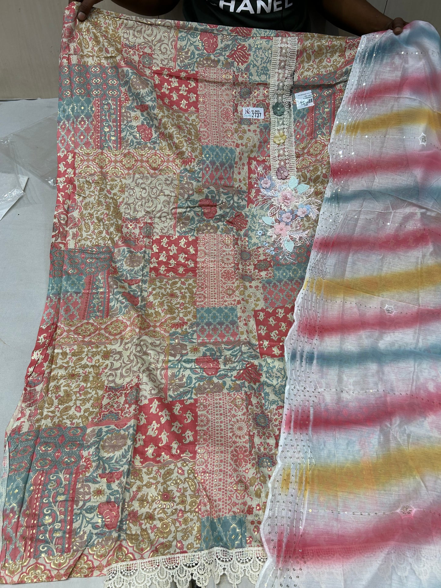 Stylish pink ladies suit