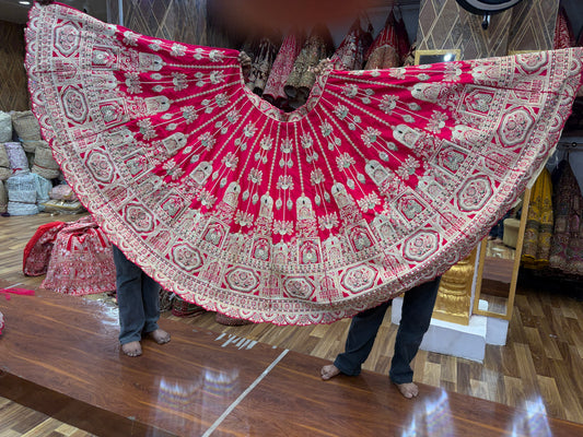 Rani Pink Bridal Lehenga