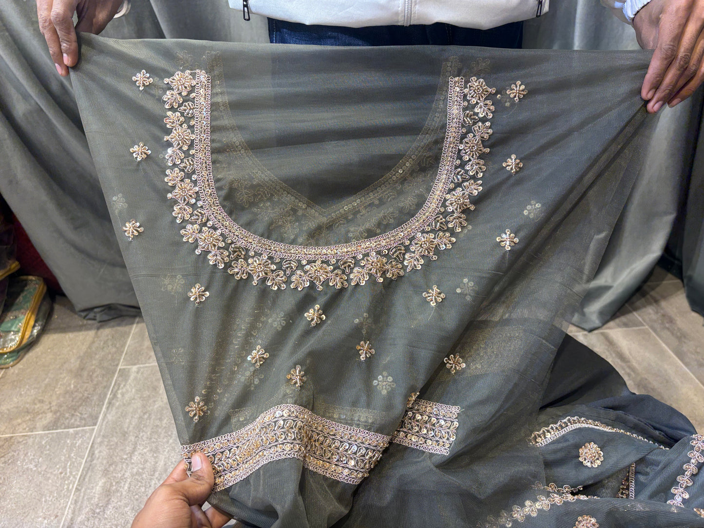 Stunning mehendi green Lehenga