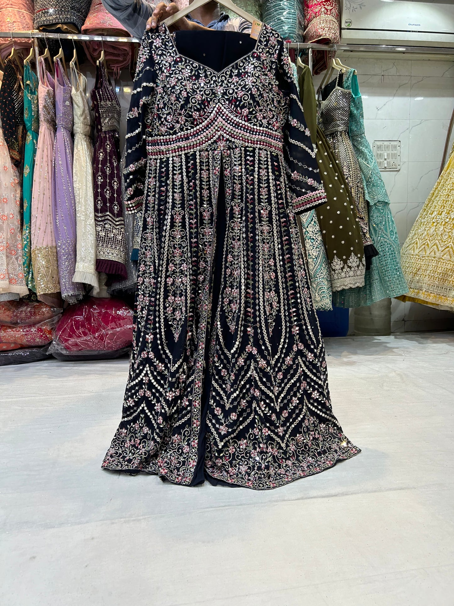 Tremendous black gown