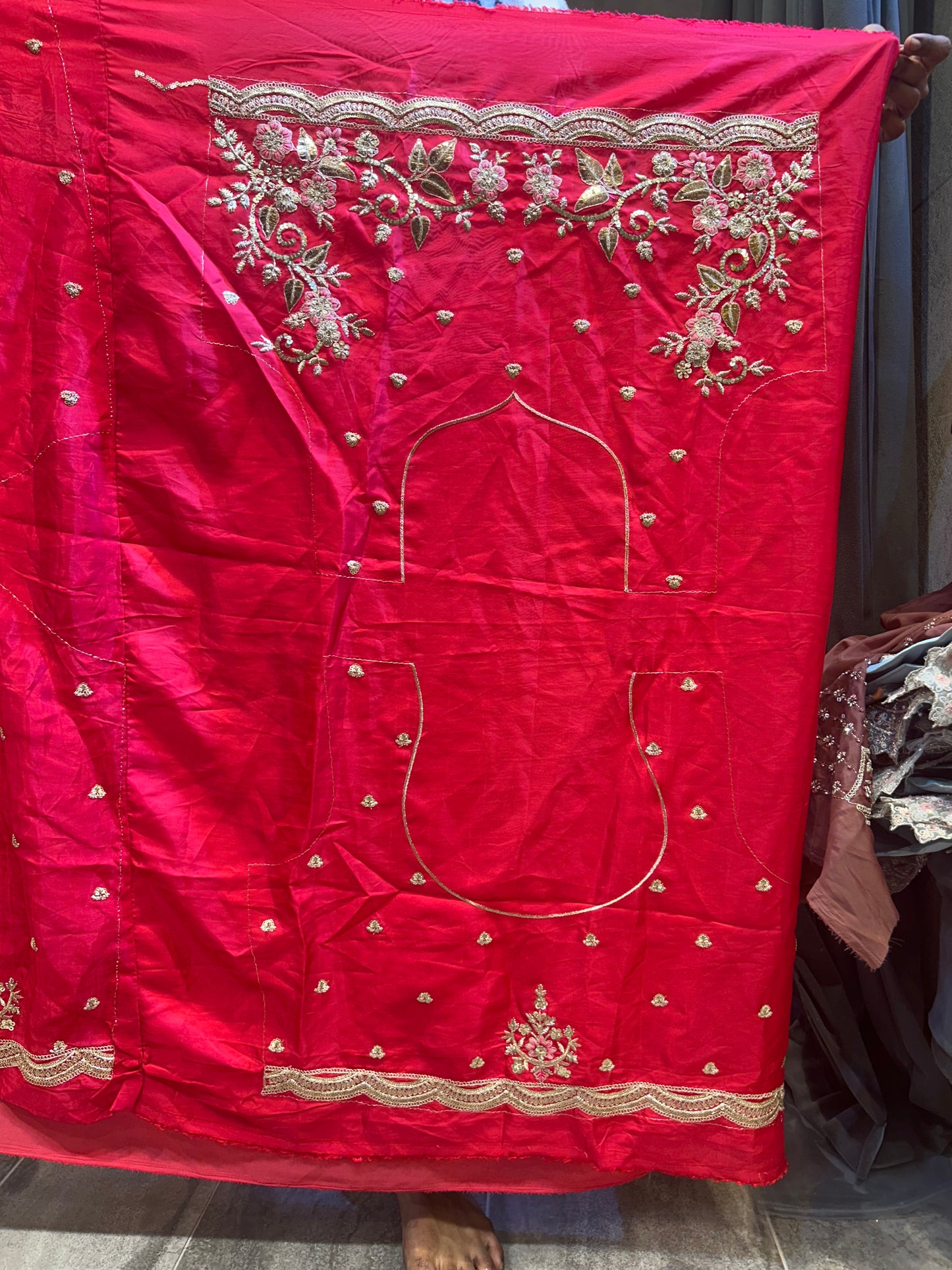 Awesome dark pink lehenga