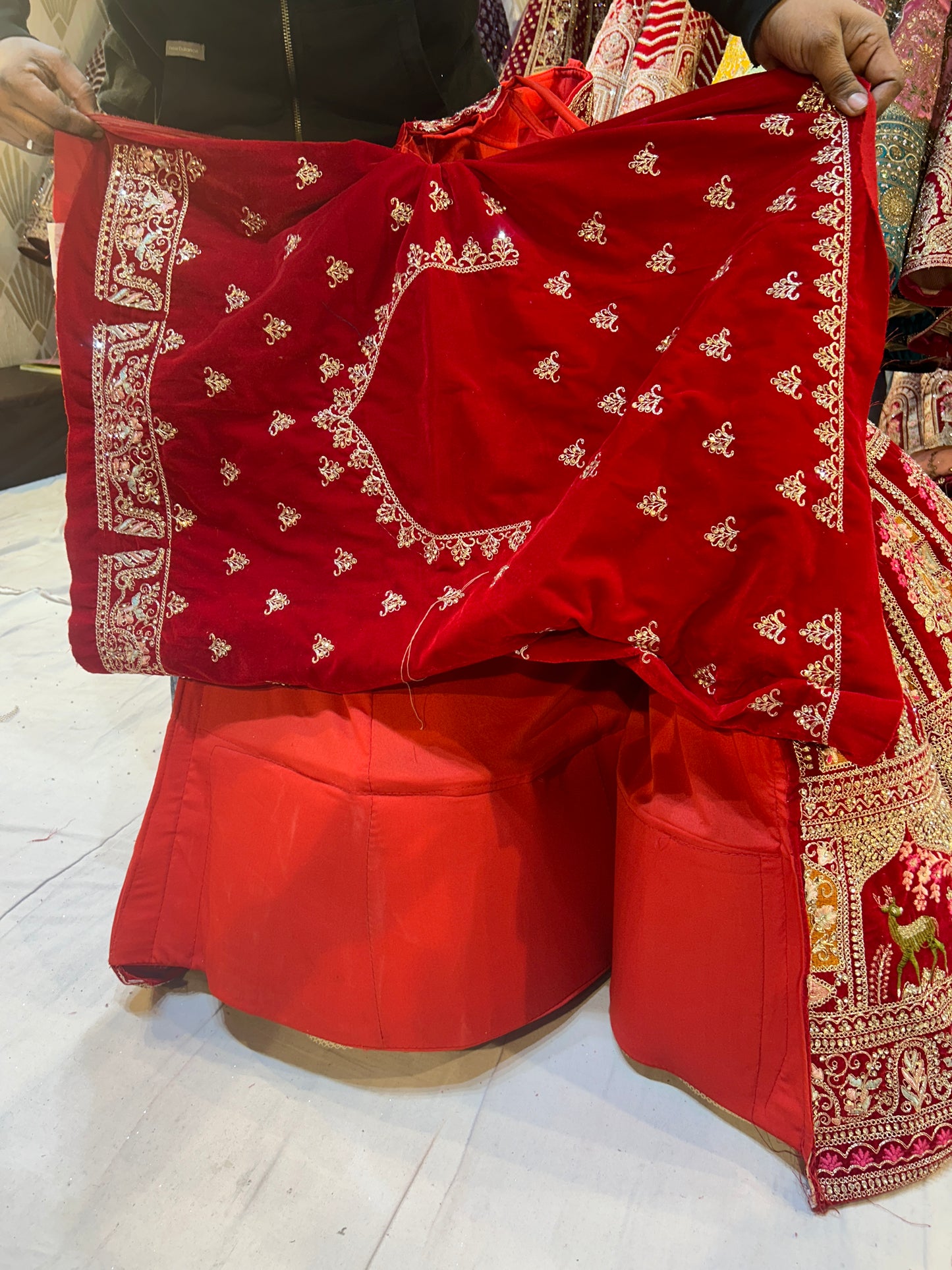 Red Designer Lehenga ❤️