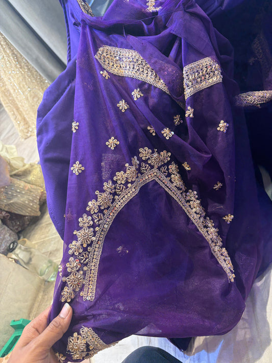 Purple Lehenga