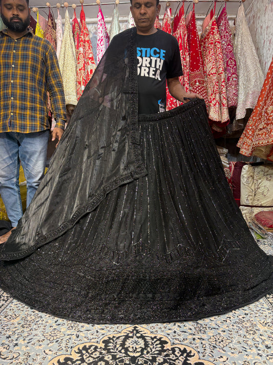 Tremendous Z black Lehenga