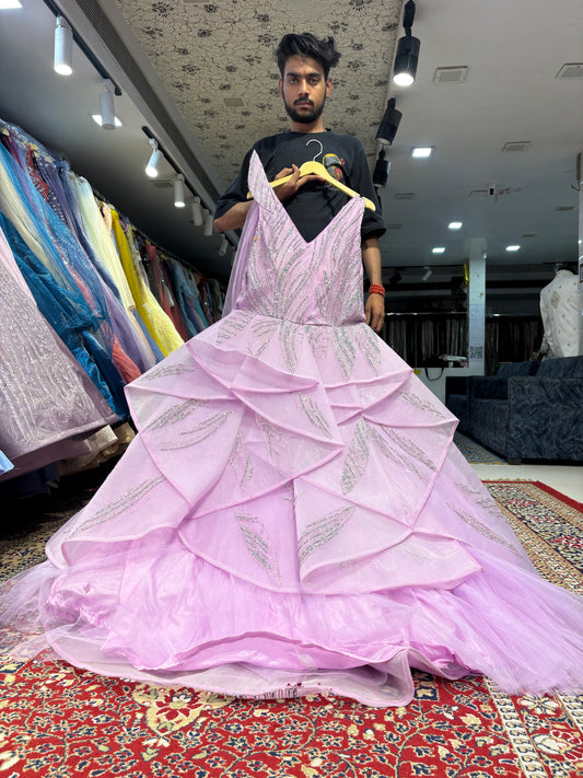 Beautiful pink barbie gown