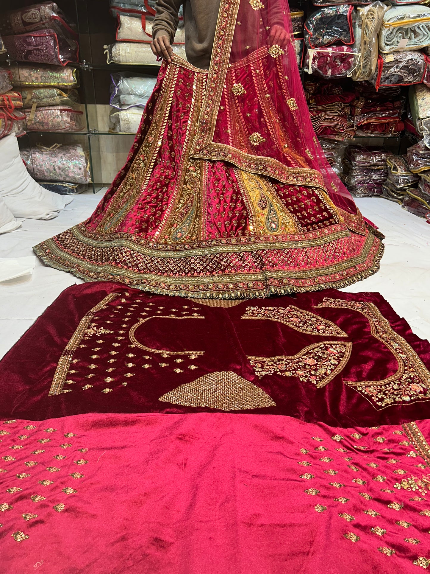 Royal 5 Cut Corset Lehenga