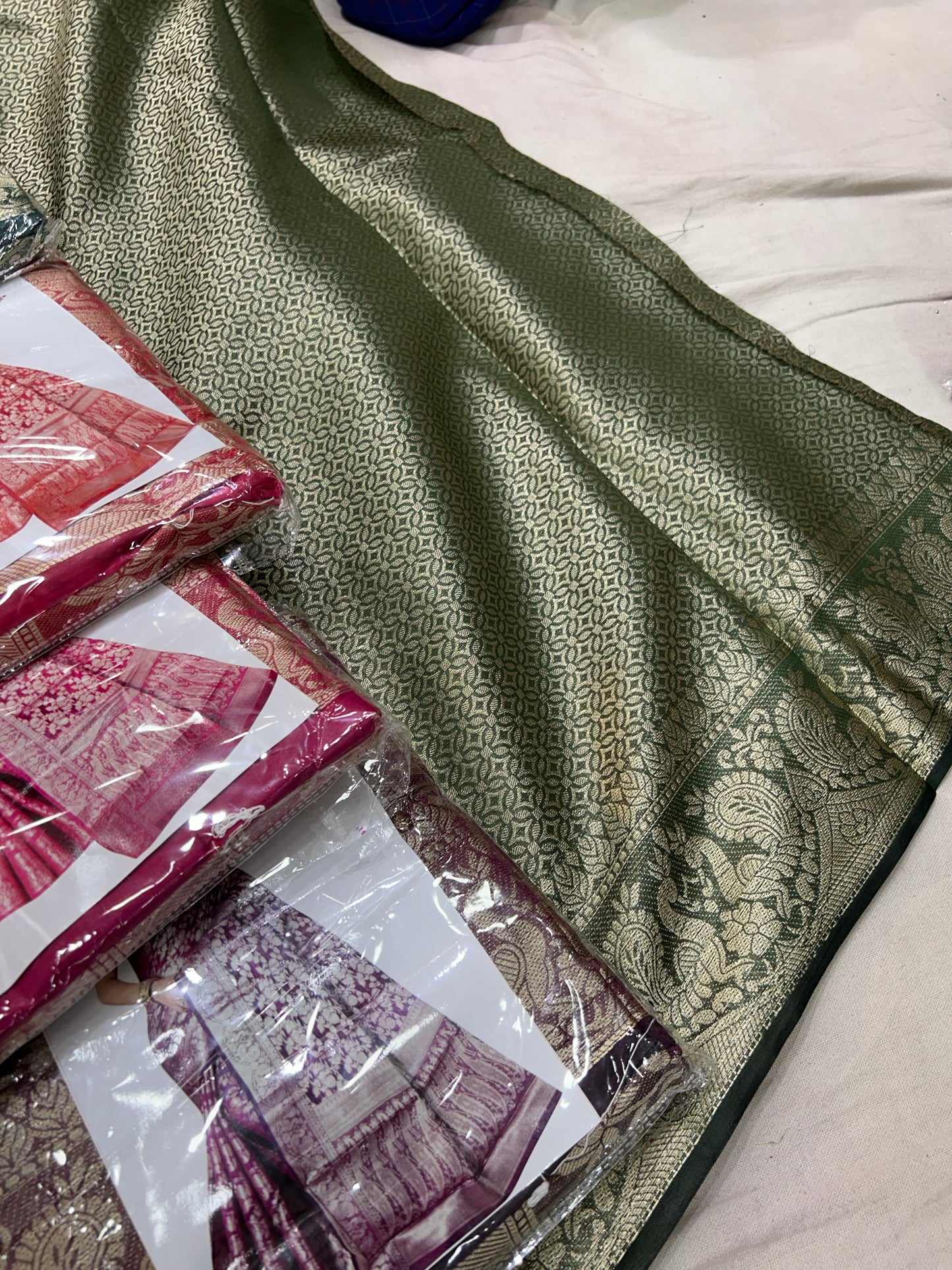 Fabulous green saree