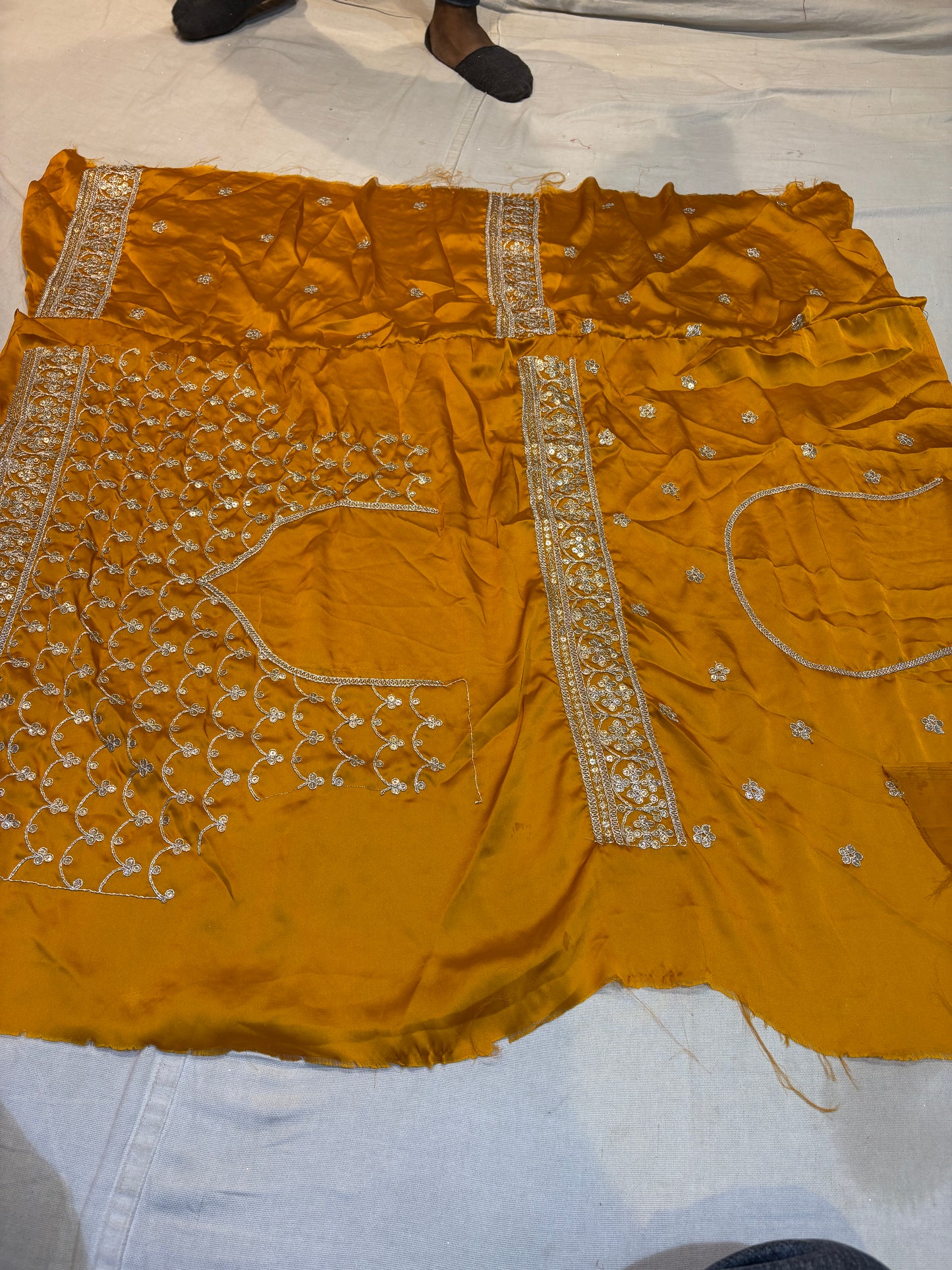 Fantastic yellow haldi mehendi Lehenga