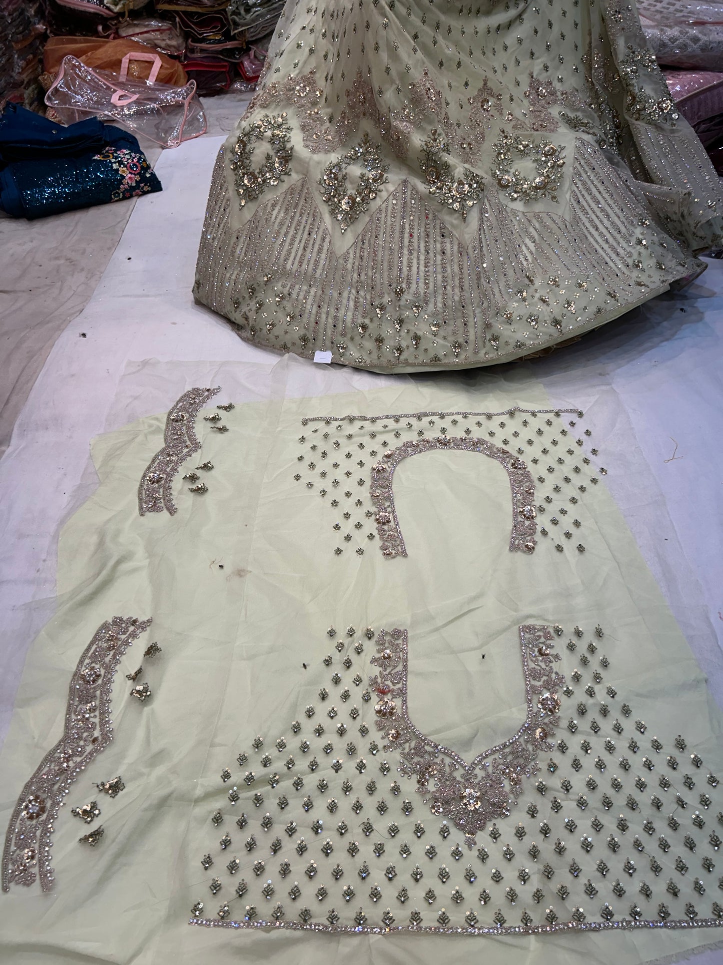 Gorgeous Light green Lehenga