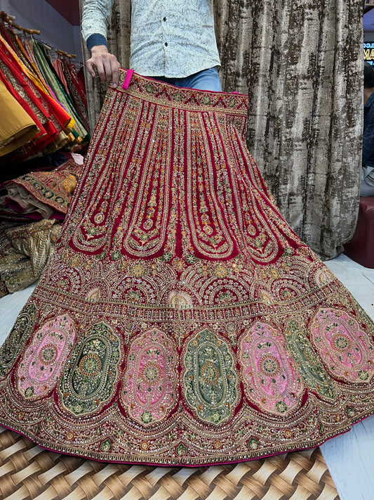 Superb pink Lehenga