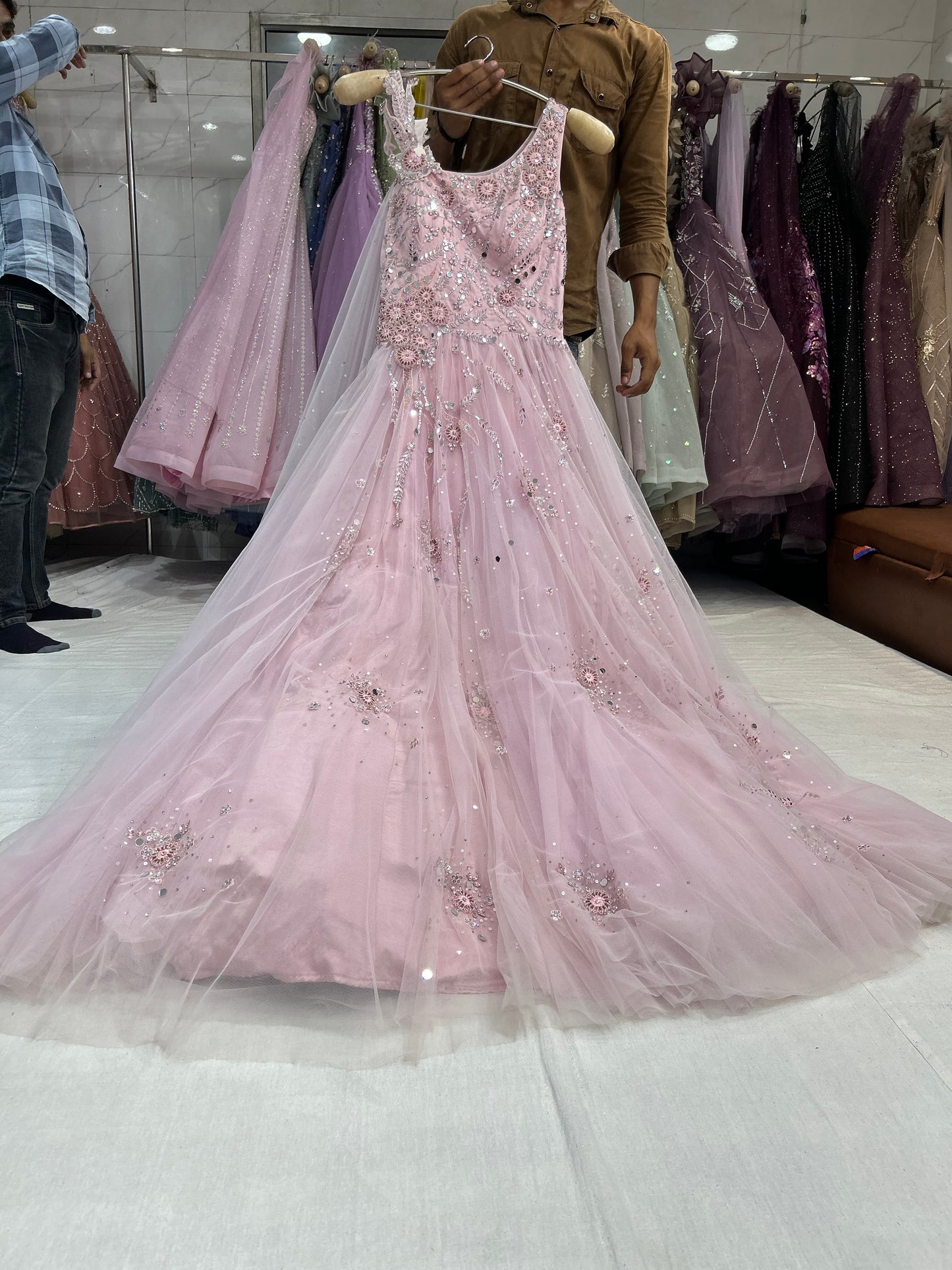 Stunning pinkish Gown