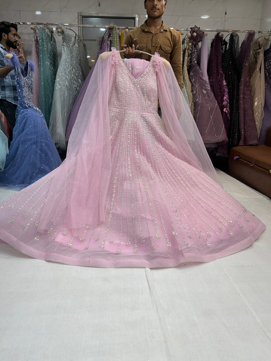 Something different pink Gown