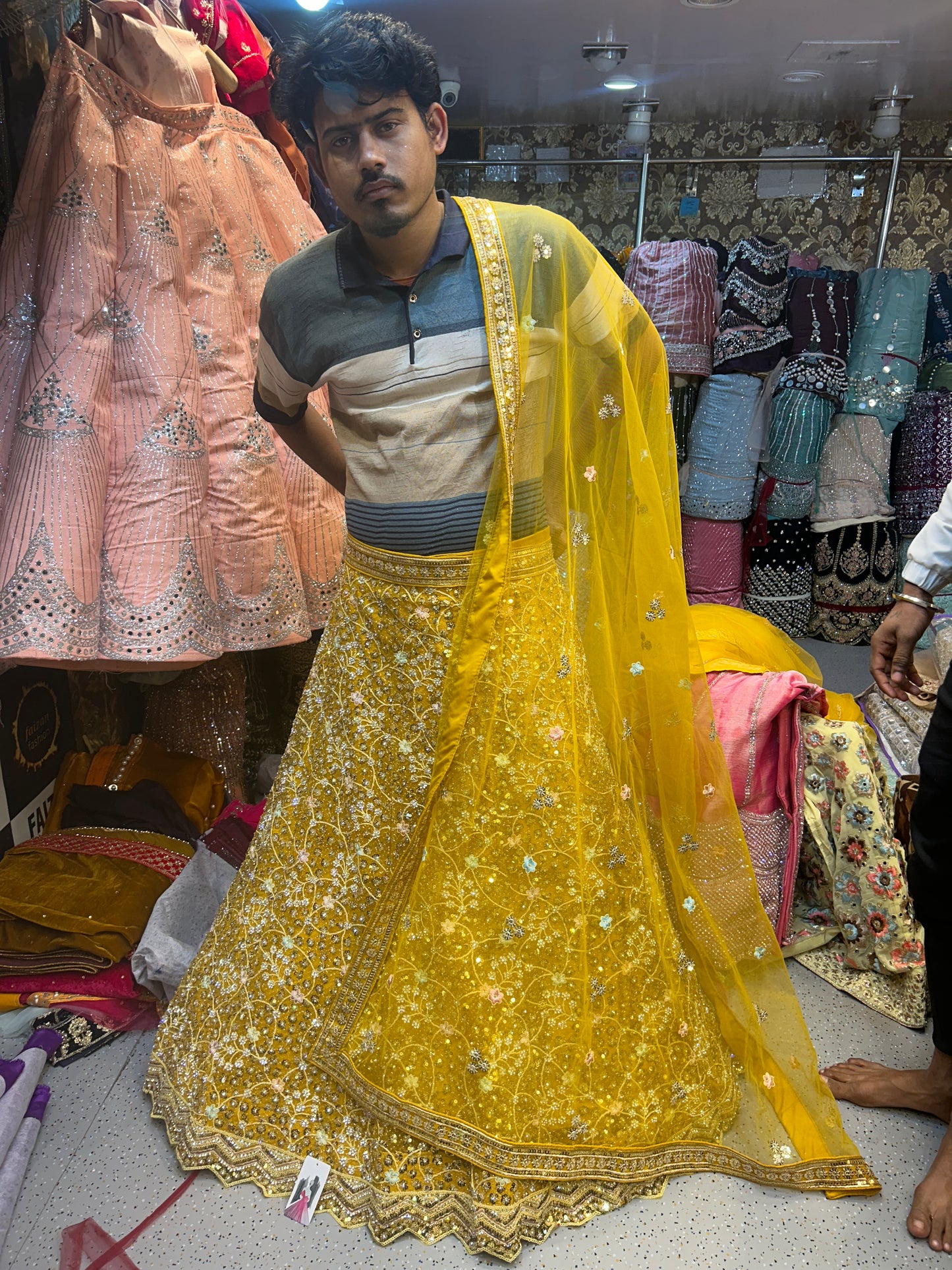 Yellow Designer Lehenga ❤️