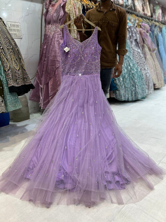 Purple stunning Lehenga