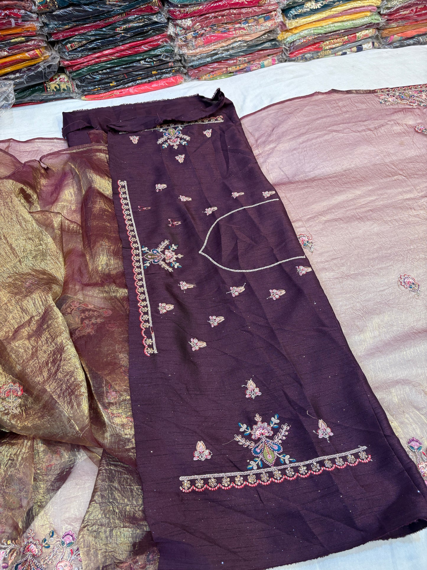 Tremendous pink saree