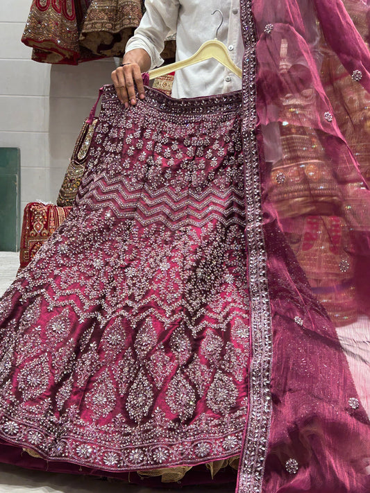 Girlish Wine lehenga