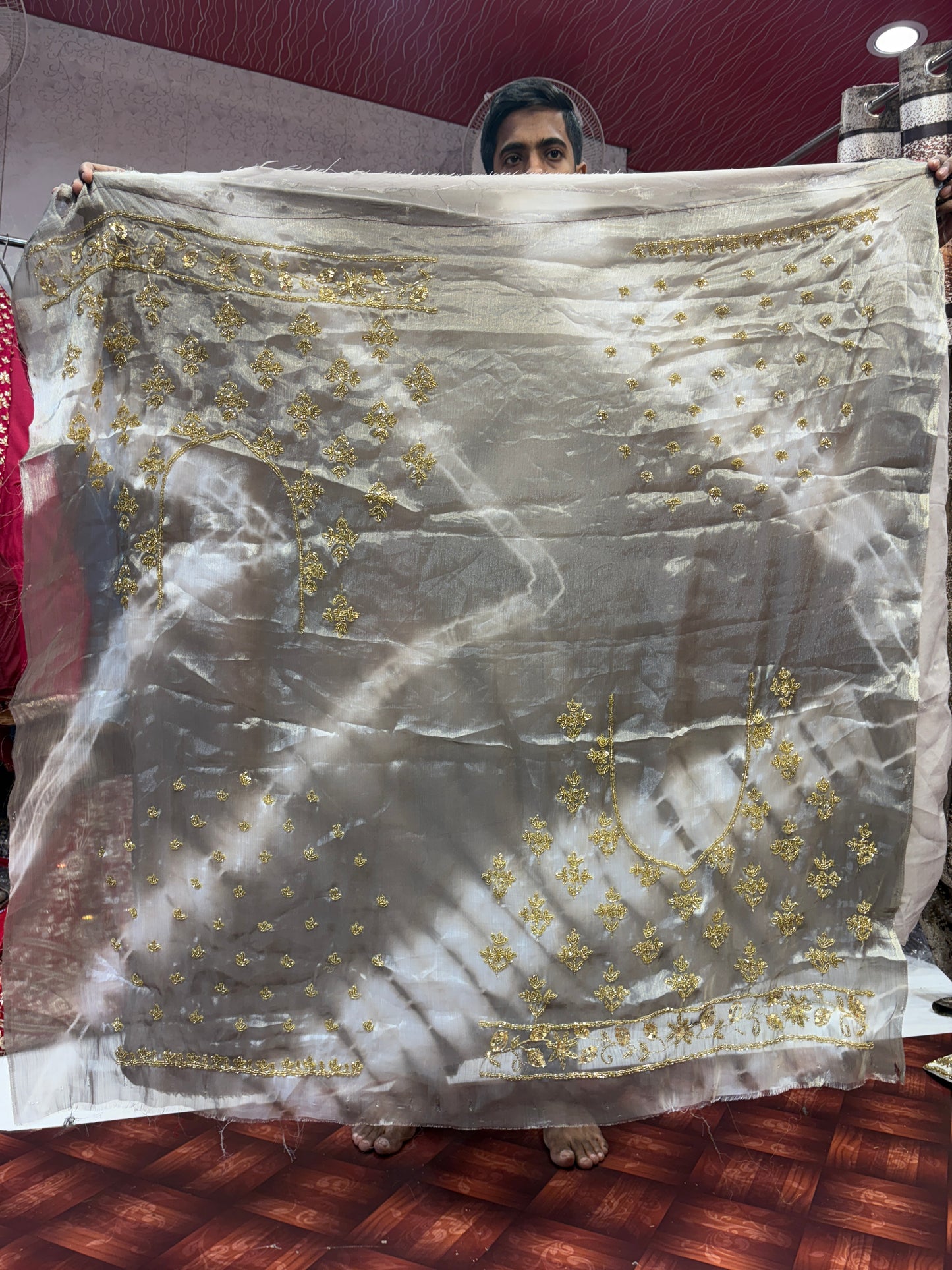 Amazing grey bridal Lehenga