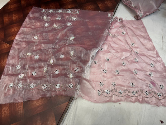 جميل الزفاف الوردي lehenga