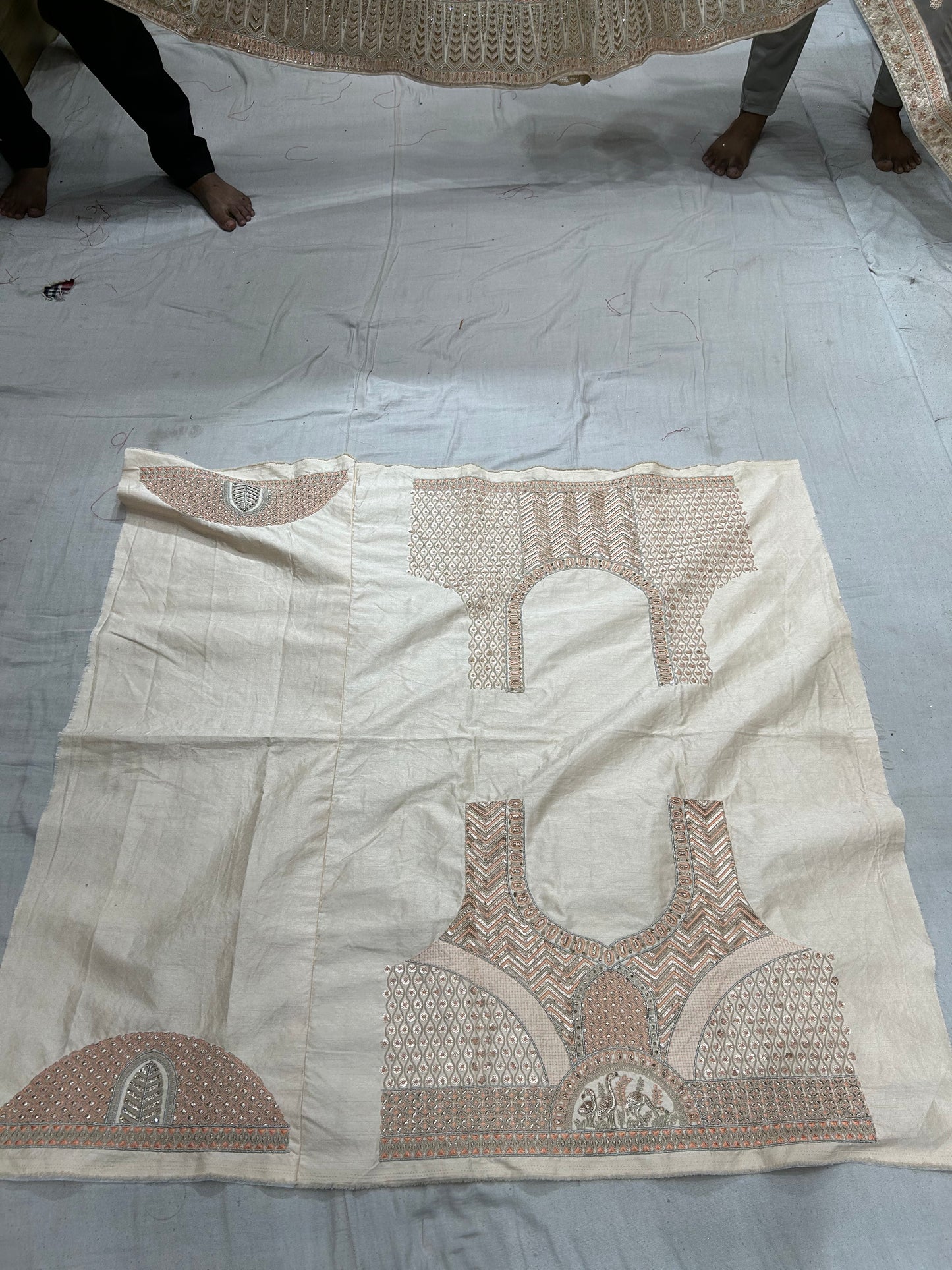 Amazing pink peach Lehenga