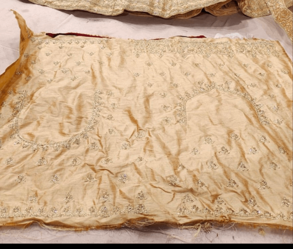 Designer ball beige Lehenga by Shopping World - Shopping World