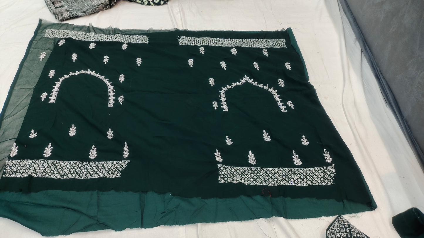 Green partywear Lehenga