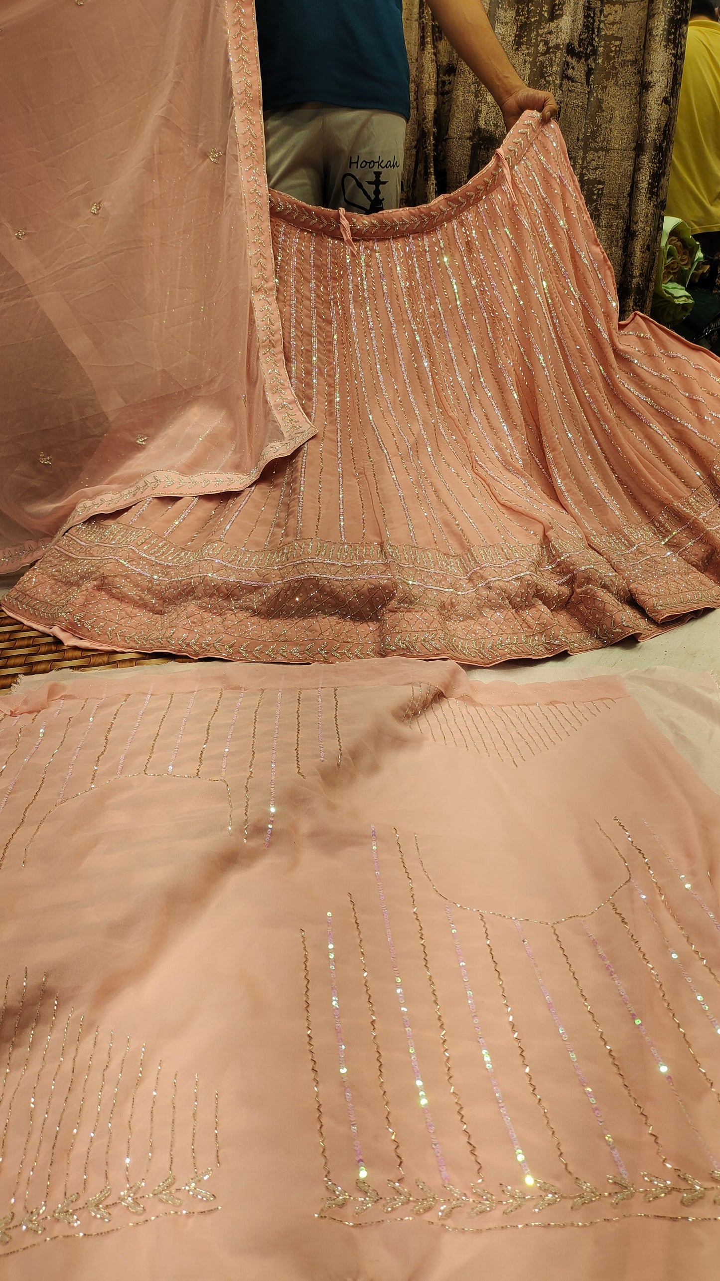 Sequence work Lehenga