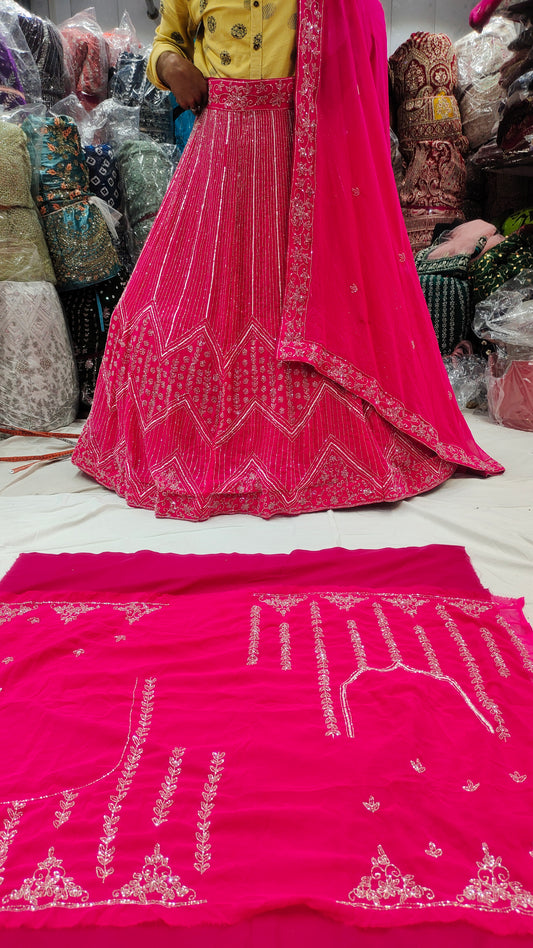 Pink Lehenga