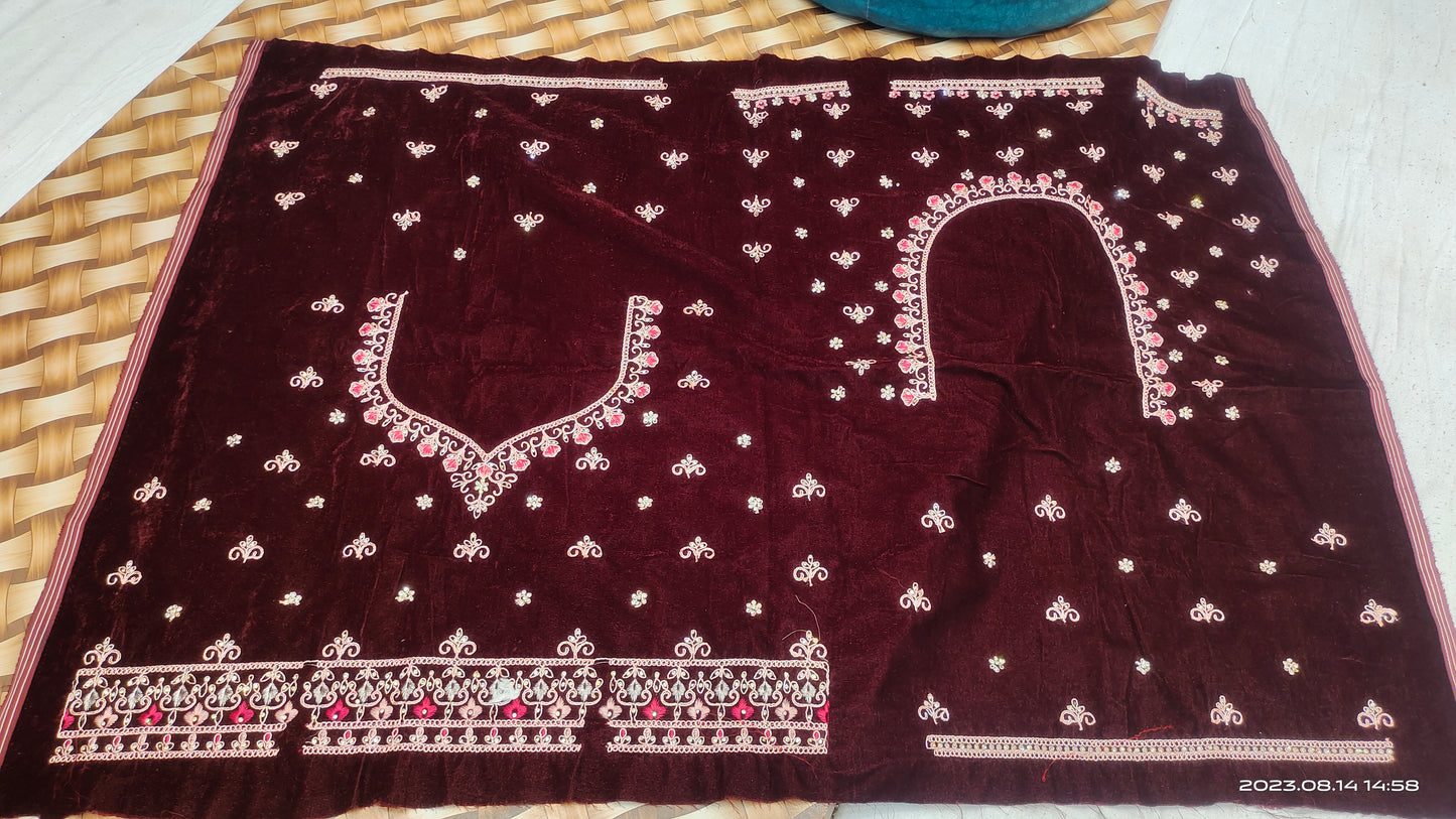 Maroon Bridal LEHENGA