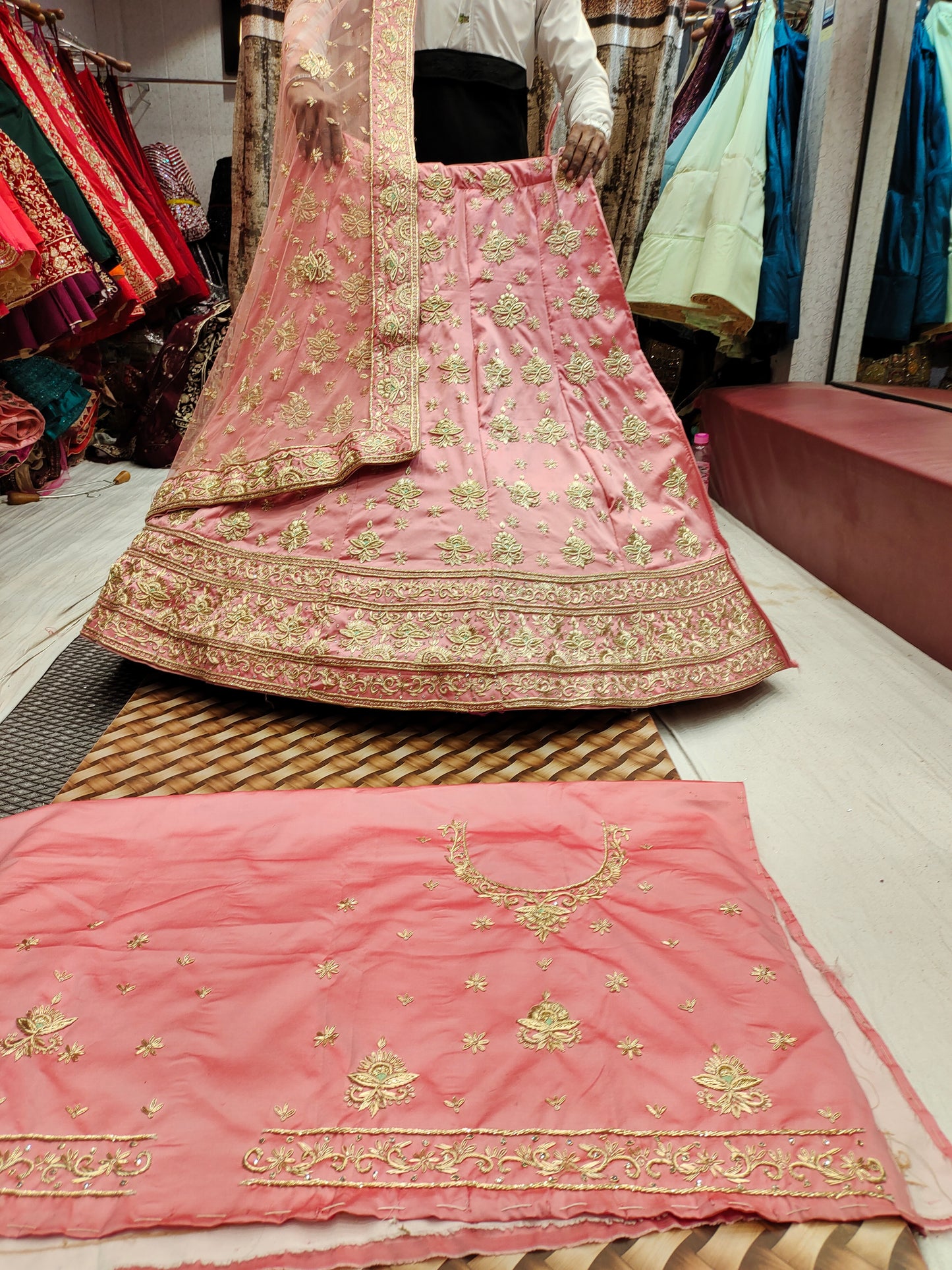 Gorgeous pink lehenga