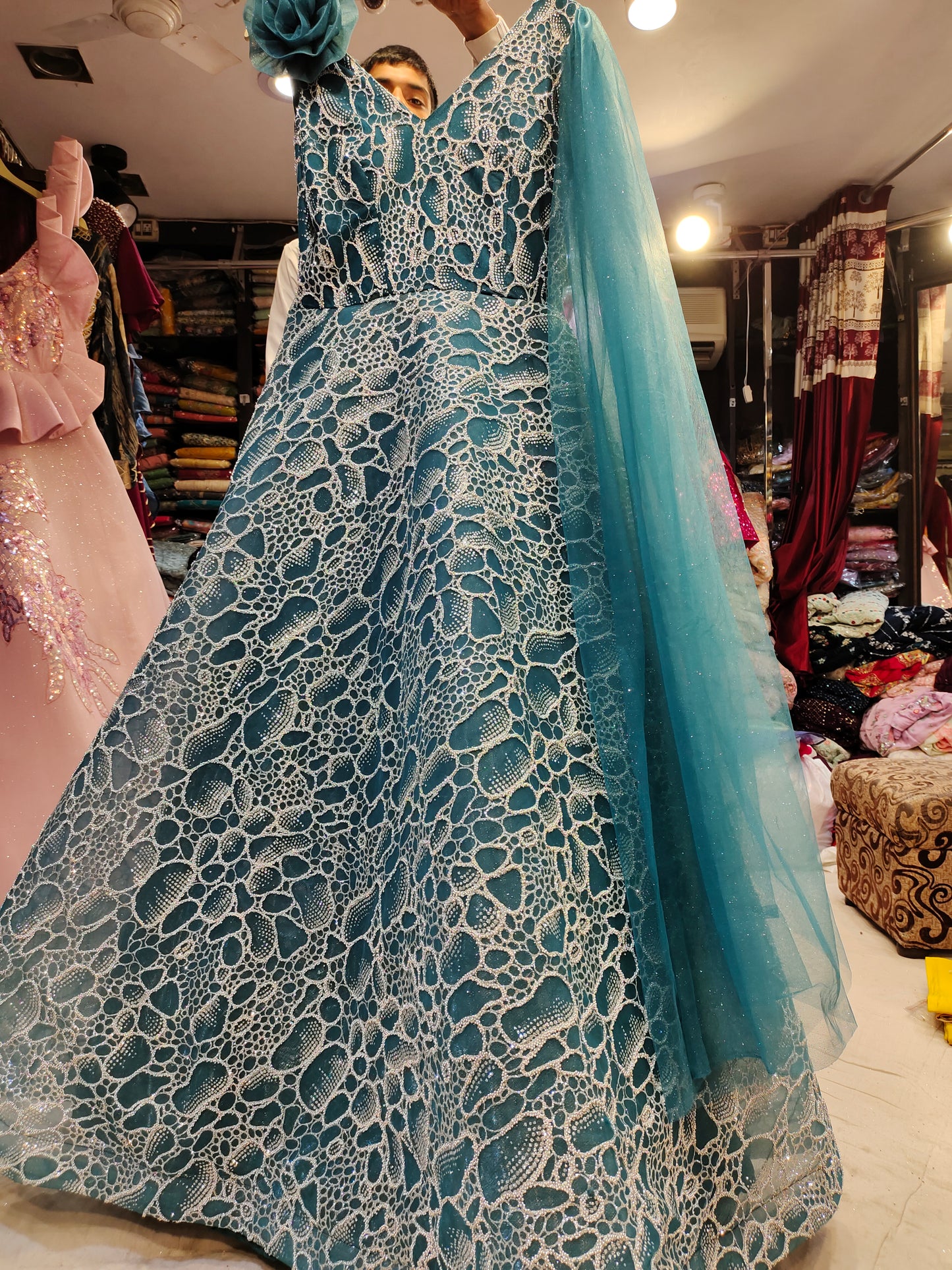 Fabulous sky blue Fancy Dress