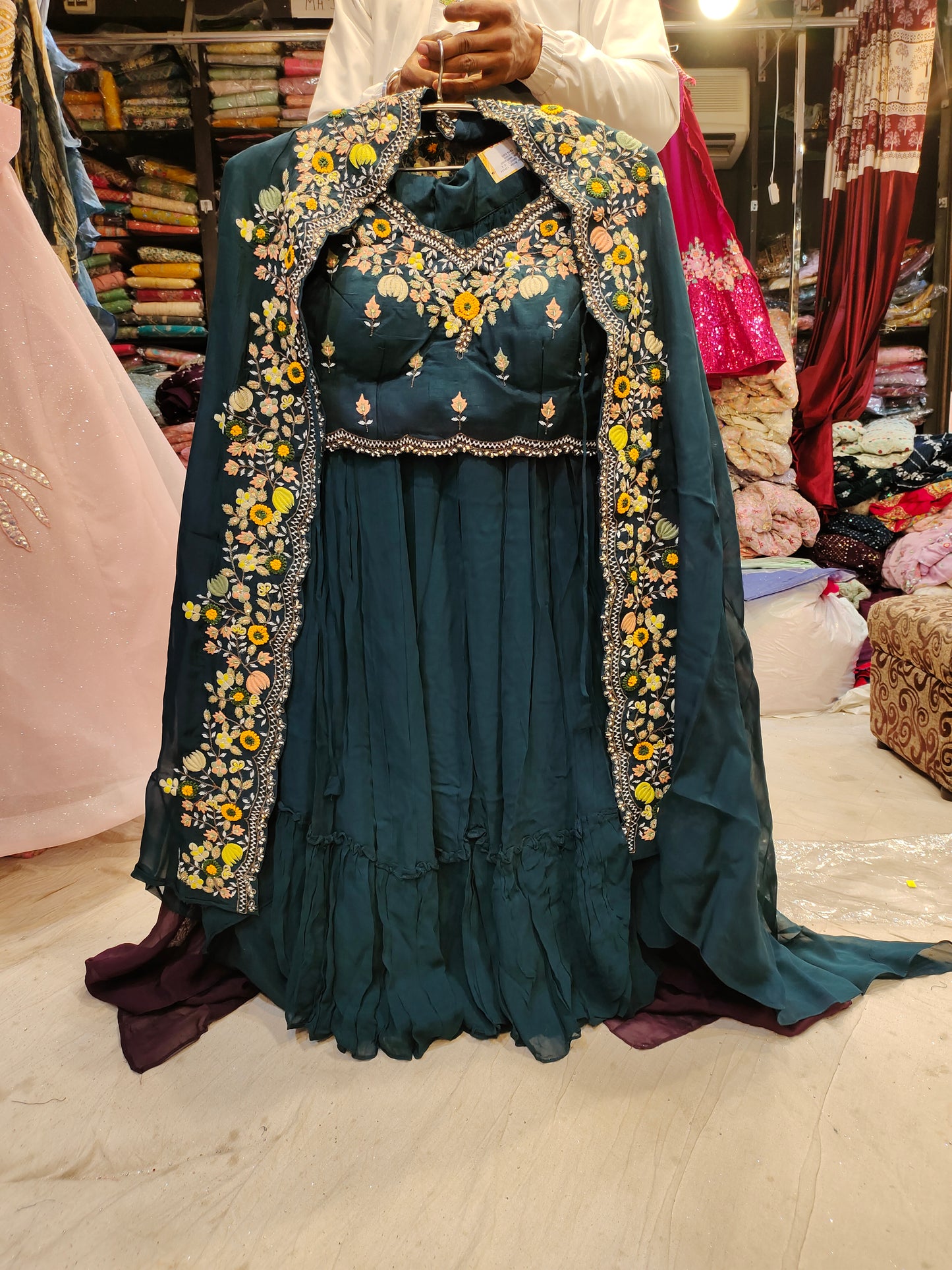 Fabulous Green Fancy Dress