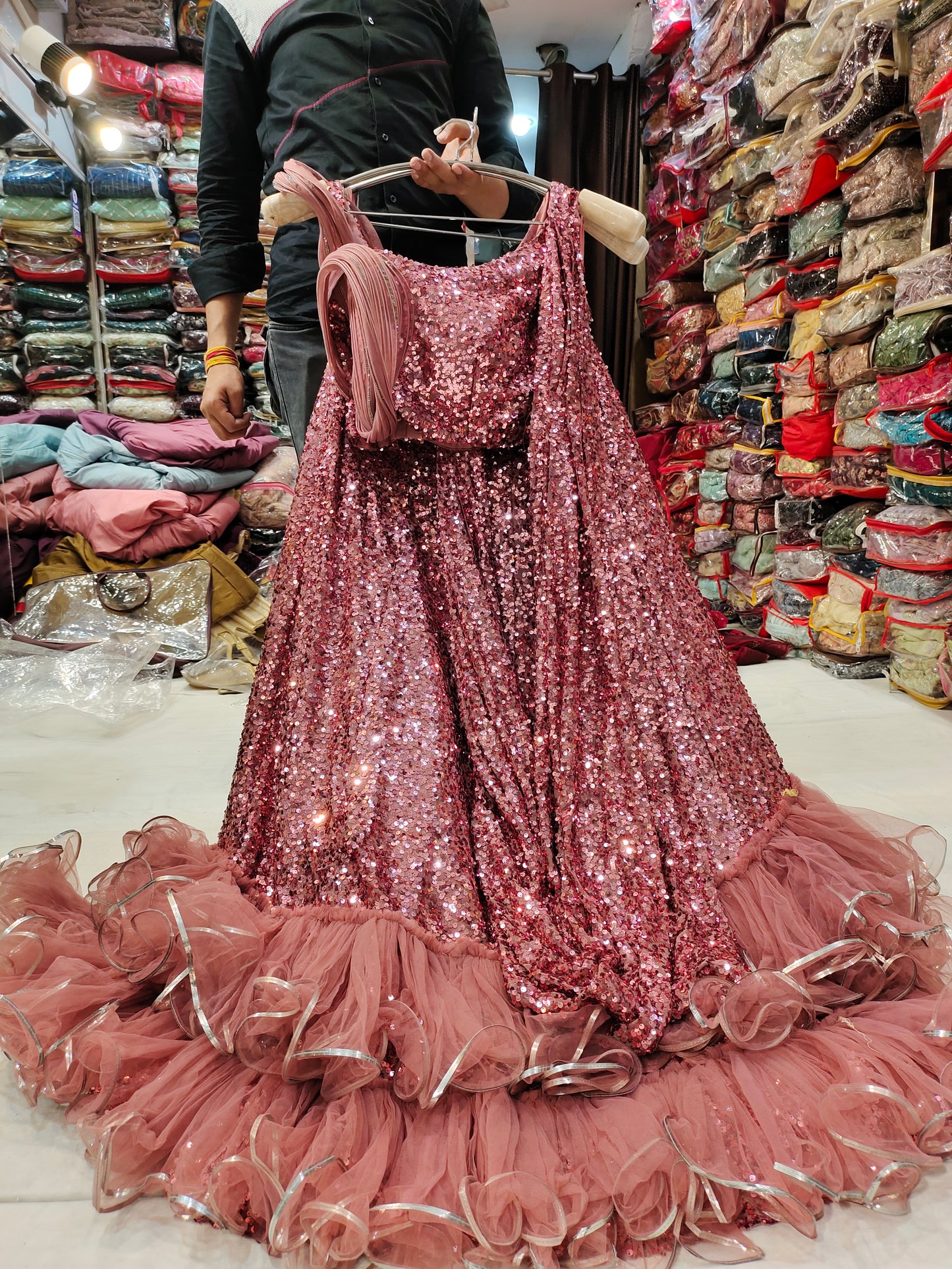 Gorgeous brown fancy dress