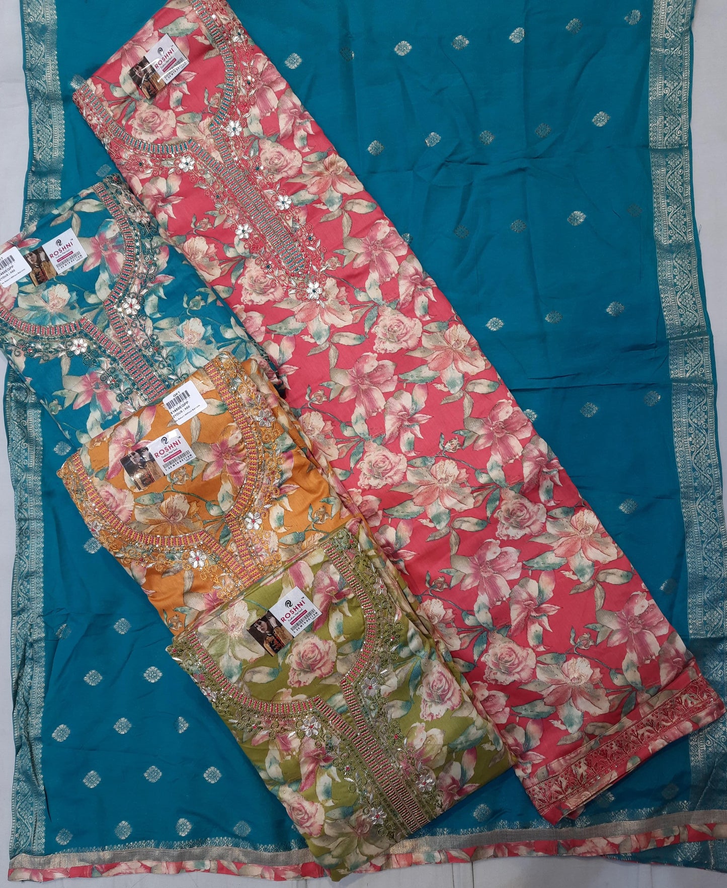 Engaging pink Fancy Salwar suit (free size)